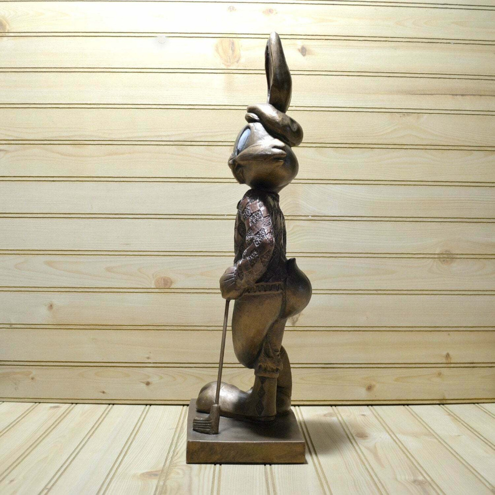 Pro Bugs Bunny 1997 Austin Golf Statue 18” Warner - Picture 3 of 8